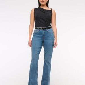 Abercrombie & Fitch Curve Love Medium Bootcut Jeans